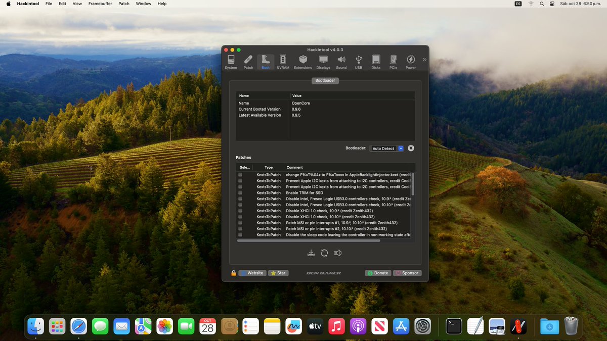 ReinierTutorial's tweet image. macOS 14.1 Sonoma
Asus Z77V-LX
Opencore 0.9.6   
Intel HD 4000  
#macOS14Sonoma #opencore