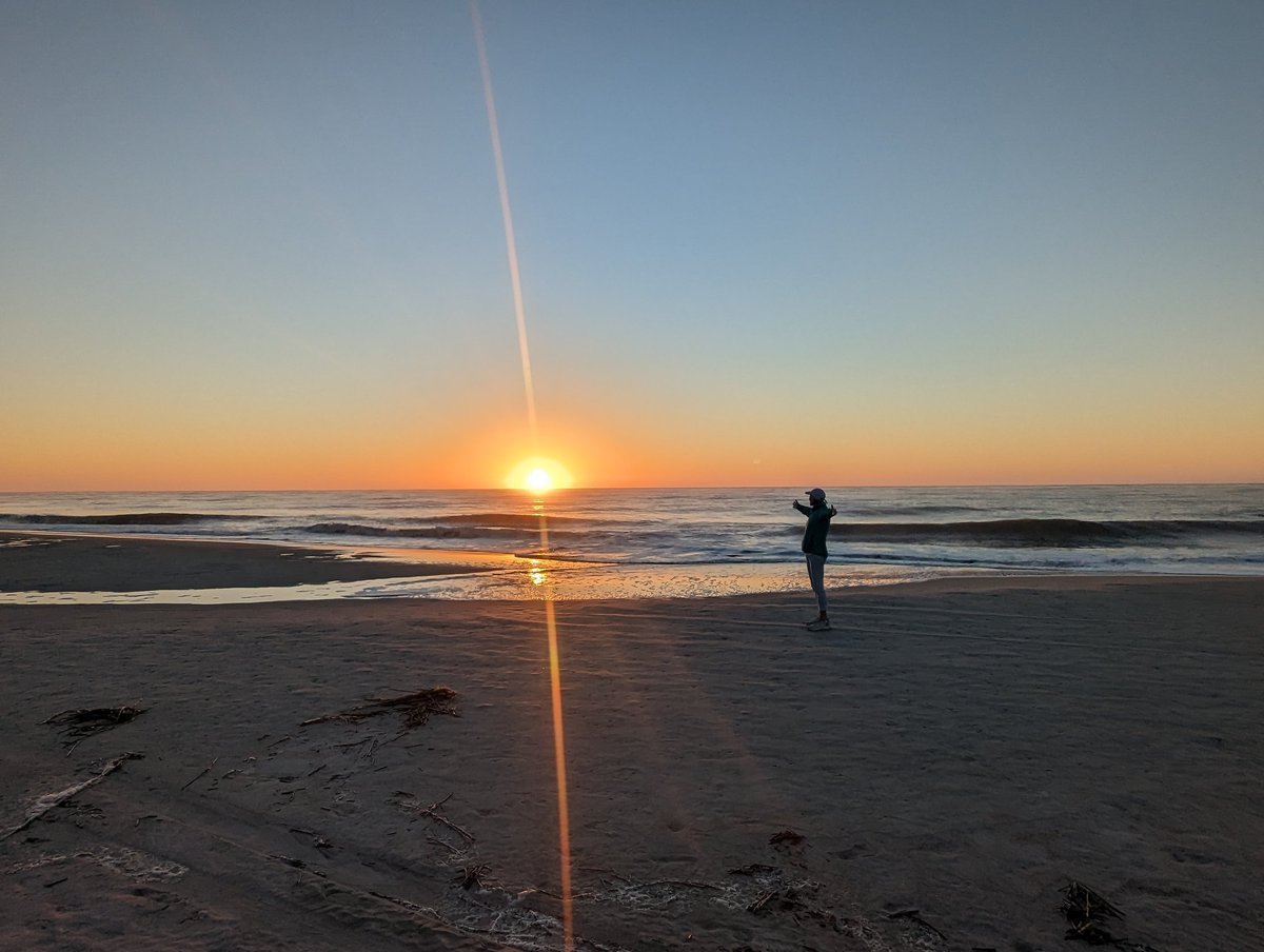 And the full sun rising on Hilton Head Island