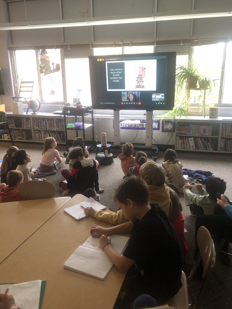 What a valuable experience for @IthacaNYSchools students this past week, getting to hear from @jasminewarga about her experiences, her writing and her resilience. #reading #writing #resilience #authorvisit @bselibrarian