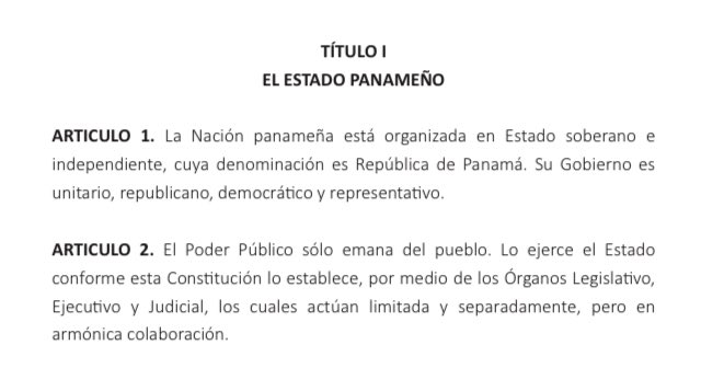 Si nos dan un Referéndum, verán lo que es el poder popular y lo limitado que pueden y deben actuar los órganos del Estado.  No habrá contrato-ley que valga <a href="/NitoCortizo/">Nito Cortizo</a>