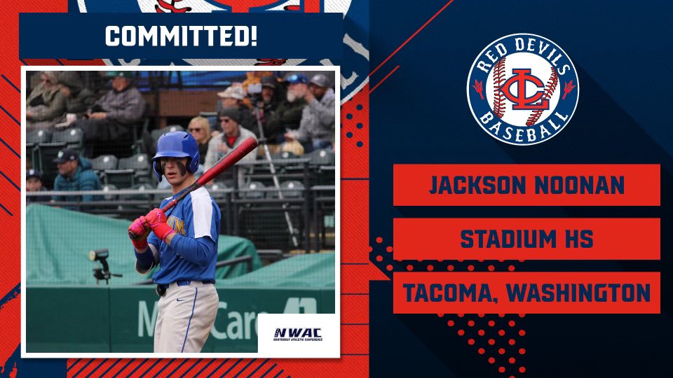I’m excited to announce my commitment to <a href="/lcdevilsbase/">Lower Columbia Baseball</a>! I want to thank God, my family and ALL the coaches who have helped me get to this point. Thank you <a href="/CoachBValentine/">Brian Valentine</a> and <a href="/Coach_Looop/">Kurt Lupinski</a> for the opportunity and offer! Excited to get to work! #WINANYWAY