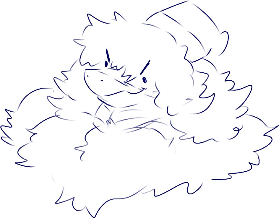 fuggin floofiest gremlin some adorable doodles of dova done by the amazing @/Mrpopoison Check them out