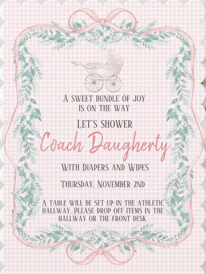 RogersAthletics's tweet photo. This Thursday!!! 💗@AthleticRogers @ProsperRogersMS @coachcdaugherty @coach_weir @coach11mac https://t.co/TqYtx6LtzB