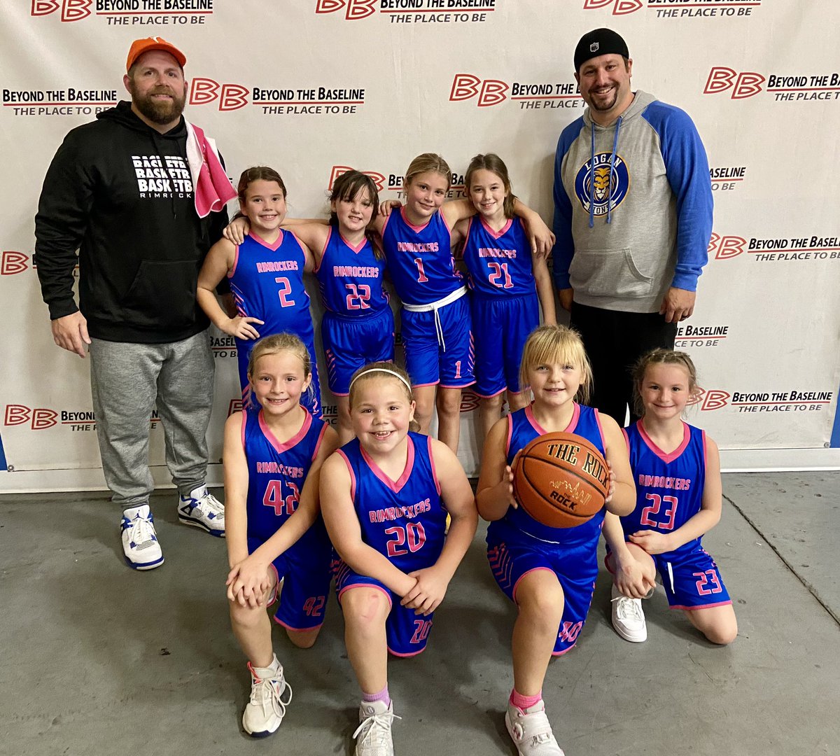 CoachFreds's tweet image. A great day of hoops! Go RimRockers!