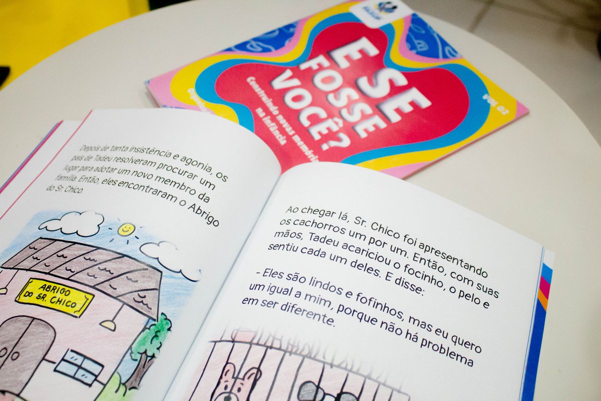 faculdadefasup's tweet photo. Neste Dia do Livro, lembramos o poder que as palavras têm de nos transportar para outros mundos e enriquecer nossas vidas. Na FASUP, a turma do 3º período de Pedagogia (2023.1), abraçou essa magia e criou dois livros fantásticos;
https://t.co/r6xFGcvLfq https://t.co/7f3EiUr4pD