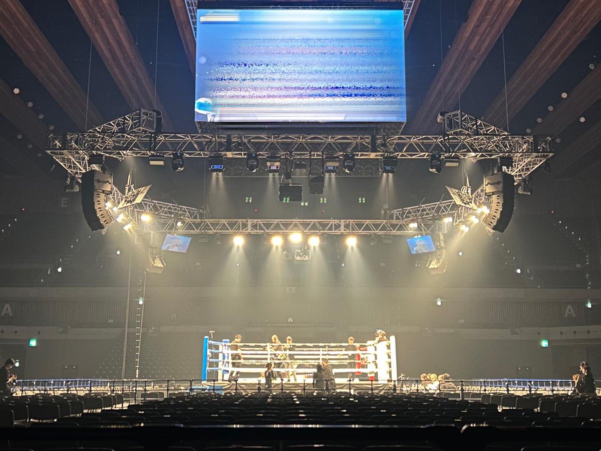 jssinc_co_jp's tweet photo. 【現場紹介】有明アリーナ
#jss #pablicaddress #sound #arena #lacoustics #kara #midas #pro1 #m32r #ariakearena #有明 #格闘技 https://t.co/i9CyAx7GtC