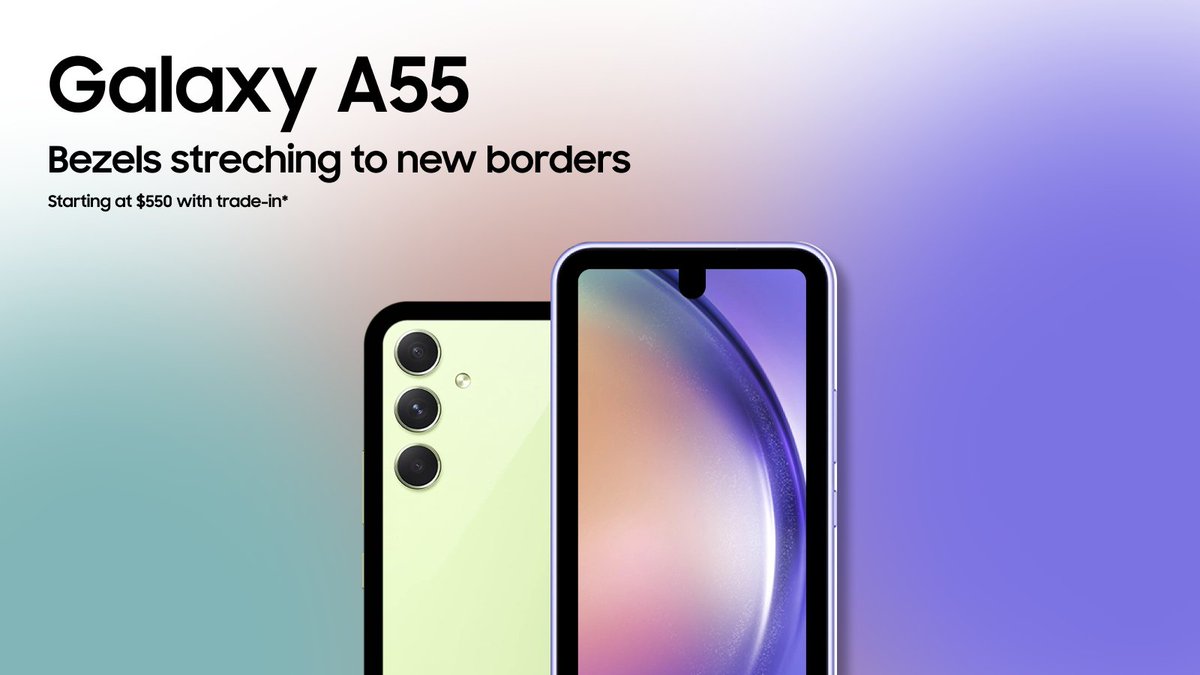 Galaxy A55 leaked marketing material! ⚠️⚠️⚠️

Samsung, WHAT ARE YOU DOING? 🤣🤣🤣

#Samsung #GalaxyASeries #GalaxyA34 #GalaxyA54