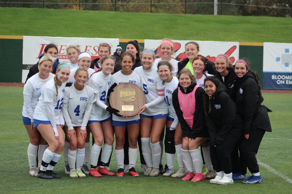 swic_wsoc's tweet photo. SWIC Women’s Soccer is your Region 24 Champions!🏆 https://t.co/0hgorJ3KVY