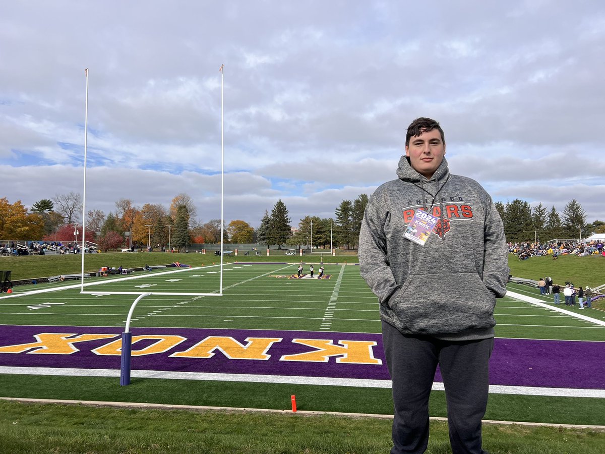 GeraldOHare3's tweet photo. I had a great time at Knox this past weekend. Thank you for having me out @CoachWillits @CoachDomParello https://t.co/MgKiqyiL3Y