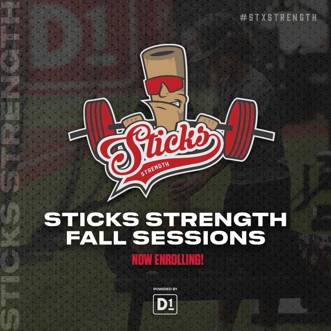 Tomorrow is day 1 of Sticks Strength! There is still time to to get registered for this session. 

- 4 baseball specific sessions a week
- Weekly soft tissue work by D1 Therapy and Recovery 
- Nutrition consultation

tms.ezfacility.com/OnlineRegistra…