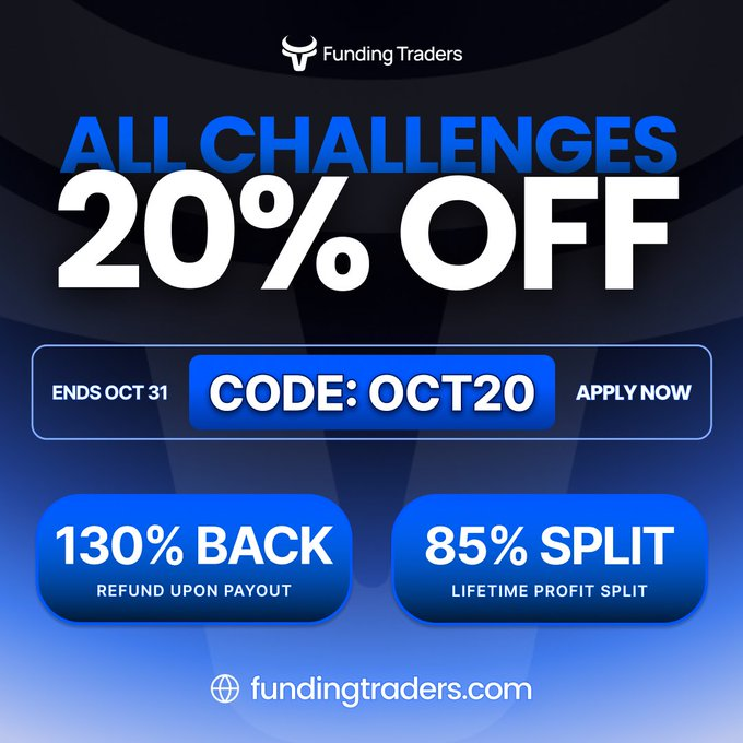 🎉5 x $5k challenge account giveaway 💰

Rules: 
1. Follow @StakeRewardMe, @Funding_Traders, <a href="/StanFXTrading/">Stan FundingTraders.com || FundingFutures.com</a>, <a href="/FT_Staff/">FundingTraders Staff</a>
2. Like and Retweet ❤️
3. Tag 3 friends 🫂
4. Reply and Retweet @Funding_Traders pinned post 

Winners will be rolled in 5 days ⏰