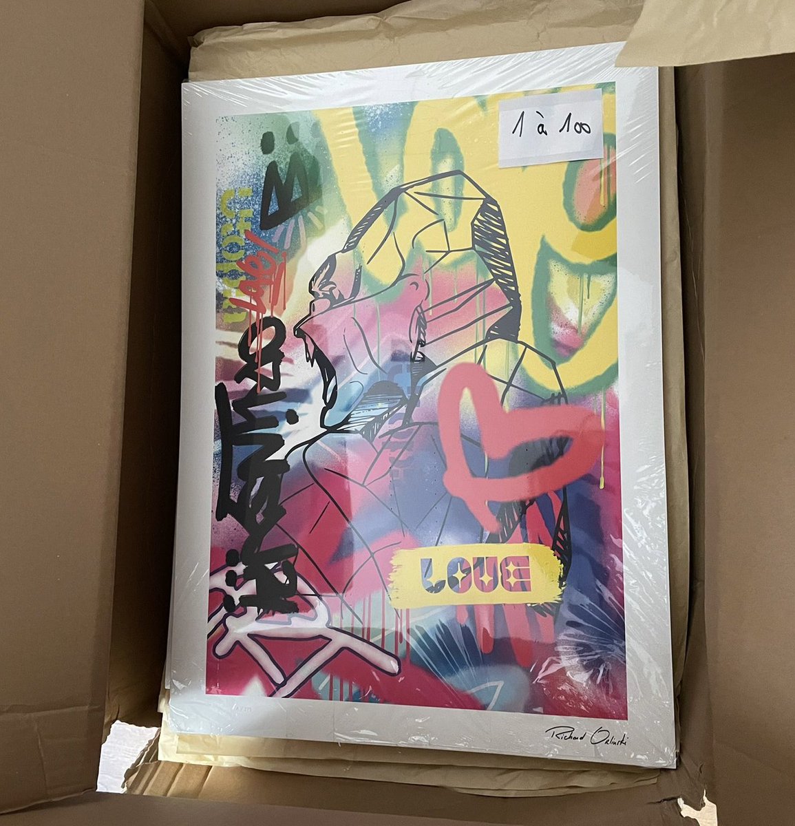 Utopians, THE DIGI'S HAVE ARRIVED!!! Shipping emails will be pushed out shortly! 📦 70 x 50cm - all numbered and signed Claim yours before December 2nd ❤️