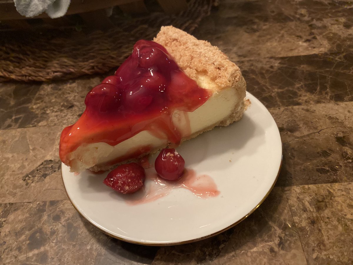 Oh <a href="/CottonBluesMS/">Cotton Blues Cheesecake Company</a>, how I love thee… 

OMG, y’all… once again, Ethan’s birthday cake was perfection. We added the cherries, but the cheesecake itself is the treasure. It’s truly the best on the planet. So proud of my local Mississippi peeps, doing our state proud!