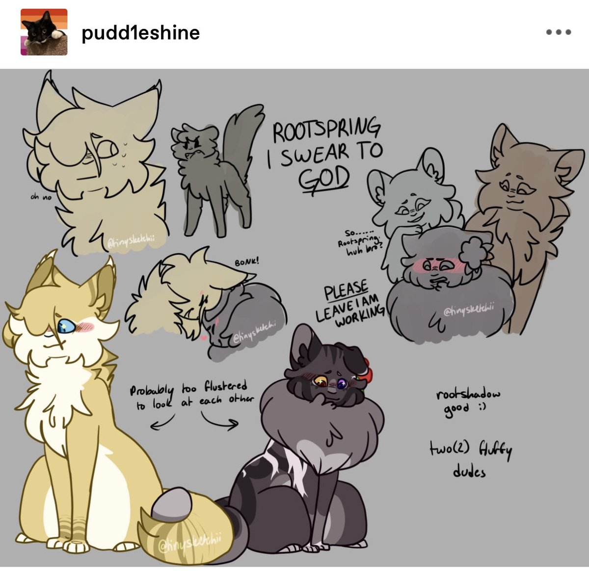 rootshadowyaoi's tweet photo. artist in photo
They are so flustered i love them
#rootshadow #dailyrootshadow #shadowsight #rootspring #warriorcats https://t.co/d6SMvImNVA