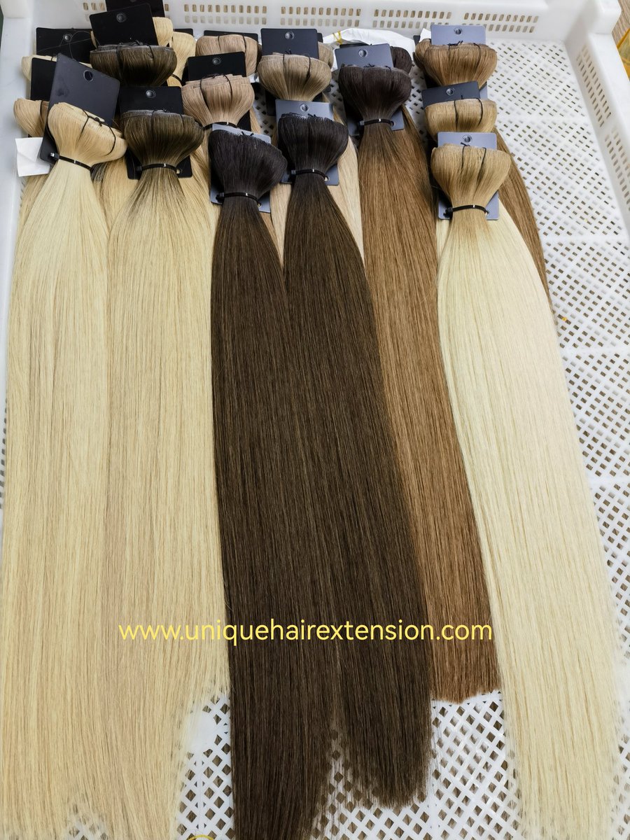 The highest quality #clipinextensions factory, factory price with many fashion colors. We use 100% premium quality #virginhair to produce, the hair very soft, tangle free no shedding. Fast produce, delivery on time. Email us sales@uniquehairextension.com to get more details.