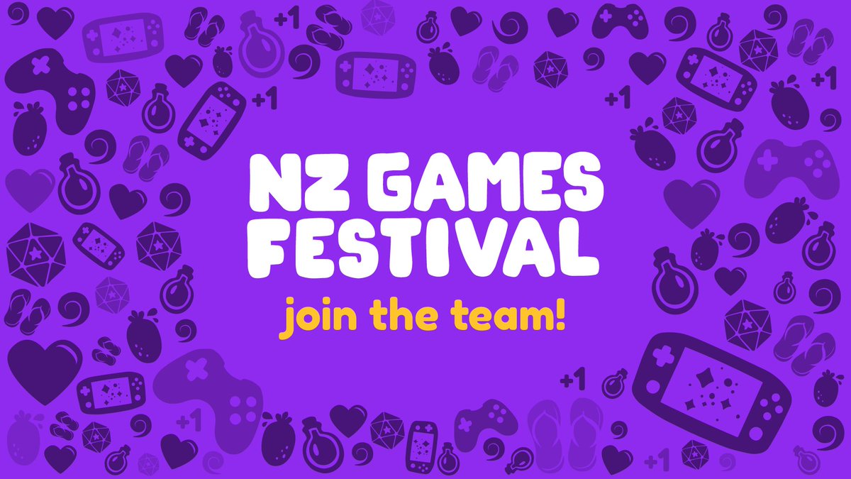 A fan of the New Zealand Games Festival? Love to get involved behind the scenes and want to make it amazing?

We’re looking to fill some core roles on our organising team! Come and join us make our next year’s festival the best one yet! 🥳

forms.gle/BkzBjDWcC2d1AK…