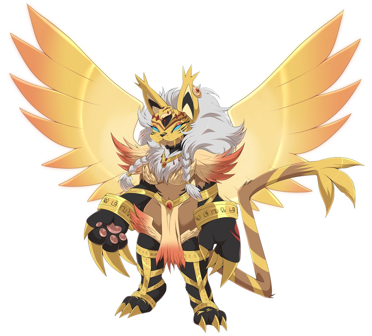 🌸Papilrux🌸 on X: sometimes i look at sphinxmon's final design