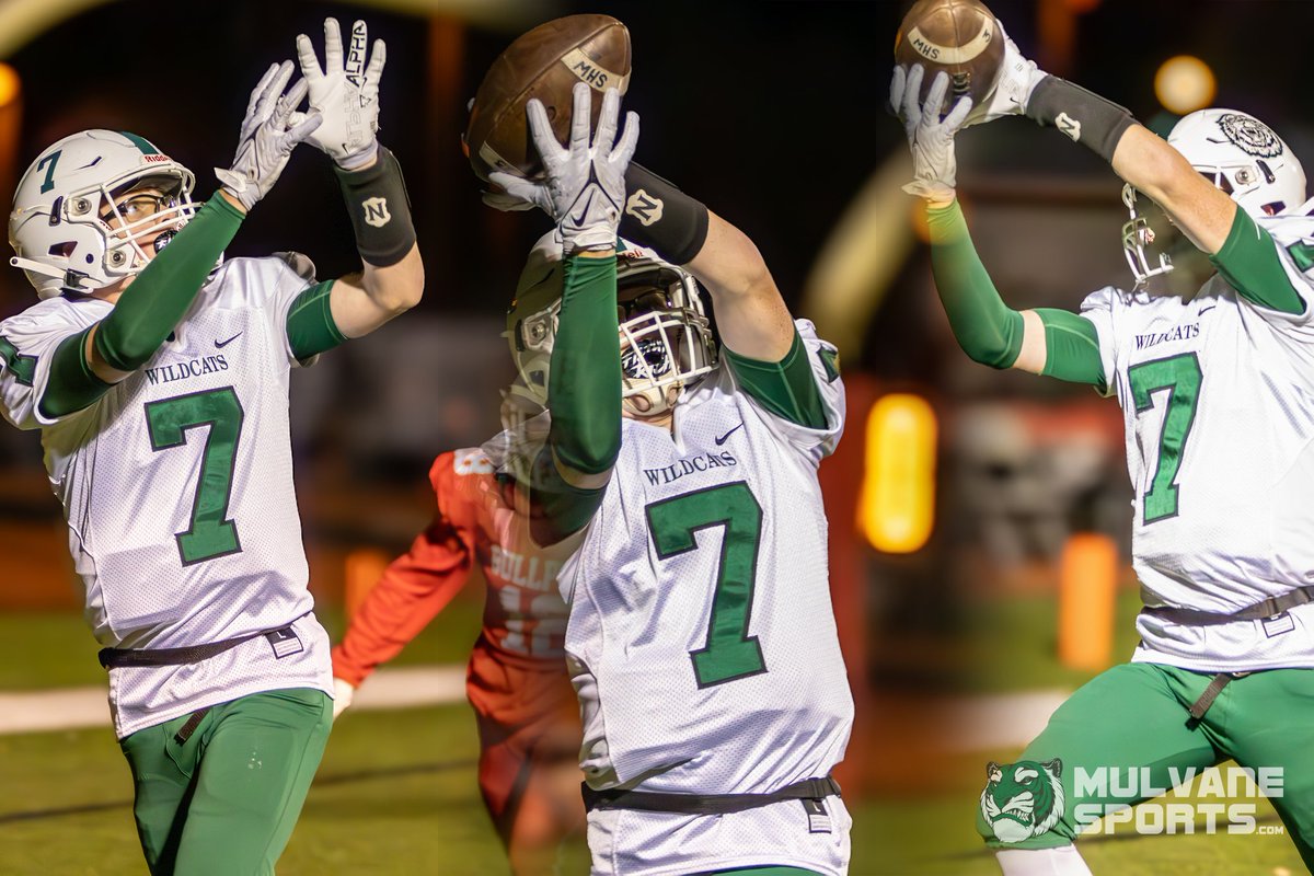 MulvaneSports's tweet image. Senior Lucas Sorensen was the receiving leader for the Wildcat offense this season. Sorensen played all 9 games making 37 receptions for 573 total yards, averaging 15.5 yards per catch, pulled in 7 TDs, and averaged 63.7  receiving yards per game. @mulvanefootball