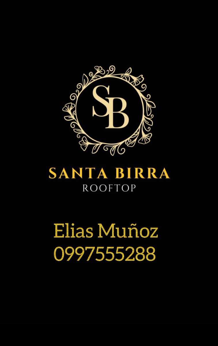 Deseas celebrar tu cumpleaños?🎂 
Reuniones, Grupos O eventos 🎉🎉
SB Santa Birra DISCOTECA💋🍸 
el mejor Open Bar de #Urdesa 
Info || Promos || Descuentos: 
#RESERVACIONES 0997555288
Elias Muñoz #SantaBirra💃