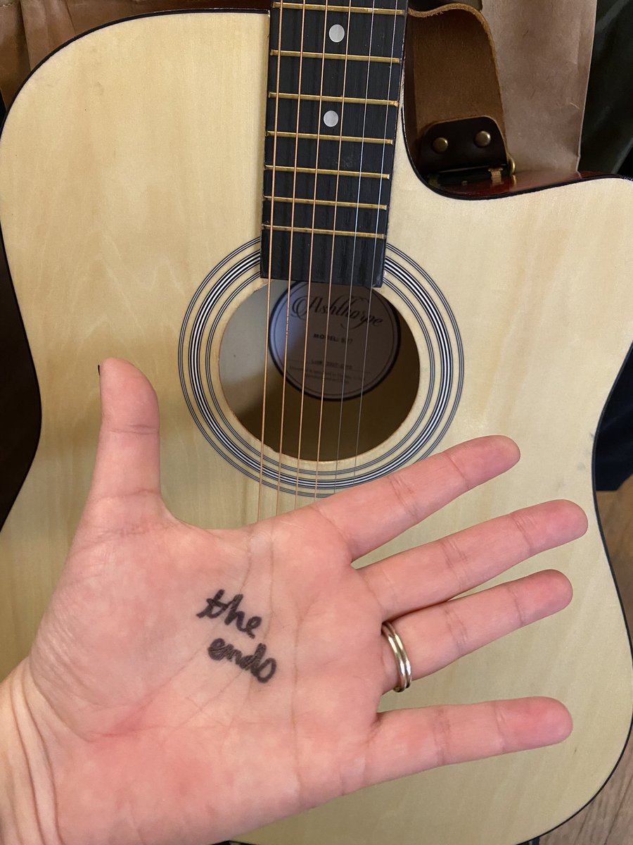 cass_langley's tweet photo. Bonus: my Noah-lyric-inspired props. Can you figure them out? https://t.co/XKNgOEVpvg