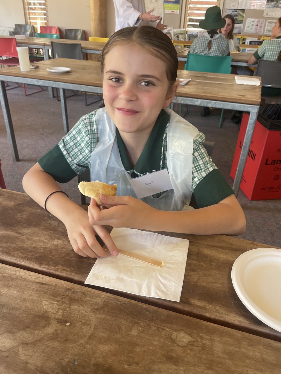 MHOCSTEM's tweet photo. We made our own buttermilk and butter for the yummy pancakes. Far Out Science UNE. https://t.co/nTPtpHMriC