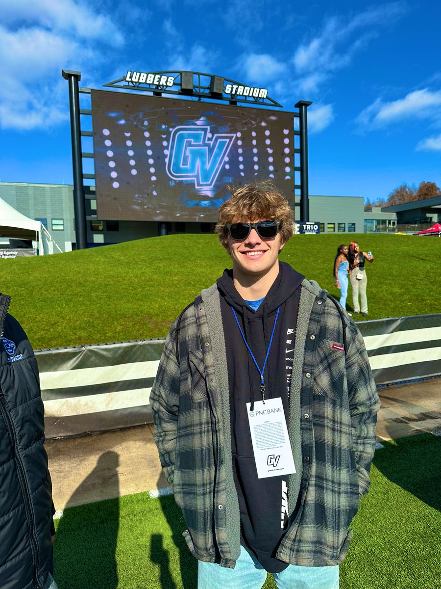 Thanks <a href="/CoachPostmaGV/">Nick Postma</a> and <a href="/gvsufootball/">GVSU Football</a> for an awesome game day!