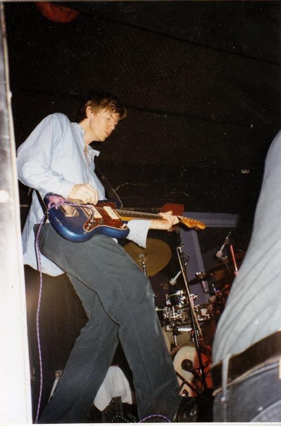 ProjectPlath's tweet image. Saw on the orig #sonicyouthwebsite that #thurstonmoore would be performing at #thecooler in the meetpacking district so I brought along my Vivitar 35mm point n’ shoot and sat on the stage by myself  #soniclife