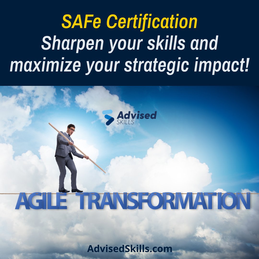 As #ProductOwners and #ProductManagers, have you explored the full range of certifications available to you?

From CSPO to PSPO to SAFe-based certifications, sharpen your skills and maximize your strategic impact with Agile Transformation. Get certified and unlock your potential!