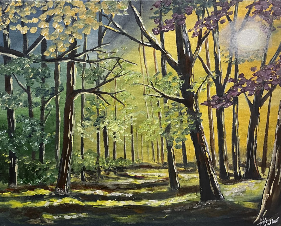 Aisha Haider
Light Through the Trees
Acrylics
20” x 16”

artwork500.co.uk/product/light-…

📩 PM For Further Enquiries
🚚 Free Postage Throughout the UK
📲 Klarna, Clearpay Options Available

#forestofdean #gloucestershire #forest #wyevalley #deanwye #fod #coleford #monmouthshire #nature