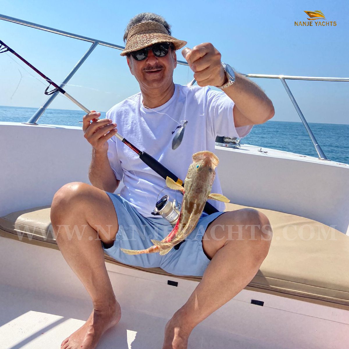 Nanjeyachts's tweet image. Setting sail for the ultimate fishing adventure in Dubai!  Join us aboard our luxurious yacht as we reel in the big ones and soak up the sun. Life's a journey, enjoy the reel moments.
Contact Us 
📞 : +971503956100
🌐 : deepseafishingdubai.com
#fishinguae #fishing #uae #fishing