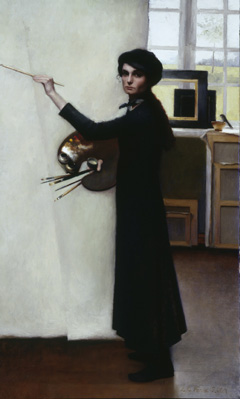 WomensArtForAll's tweet photo. Louise Camille #Fenne (@Louise_Fenne) •A Painter At Work• #WomensArt #ArtByWomen #WomenArts https://t.co/OX4xletAbB