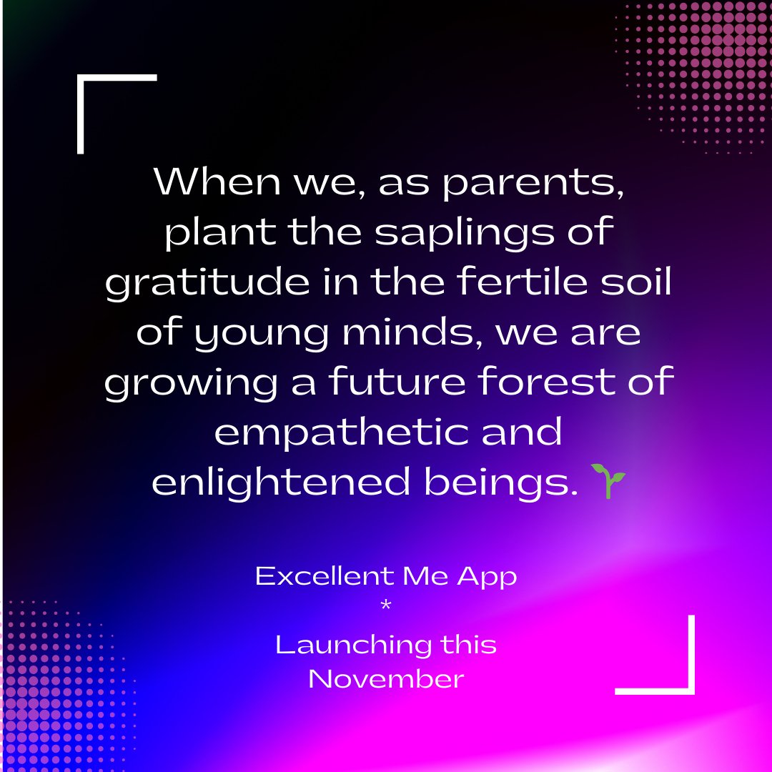 Launching next month! The Excellent Me App!

#gratitude #grateful #positivepsychology #thankful #mindfulness #strength #awareness #mindset #succesful #relationships #loveyourself #love #happiness #communication #betterworld #excellentmeapp