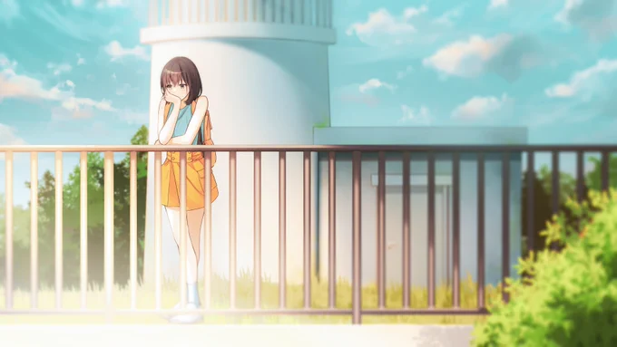 15.  あなたは突然来なくなり会えない日々が続いた。 それでも会いたくて私はまた灯台に来てしまう。  #唄を知った灯台守