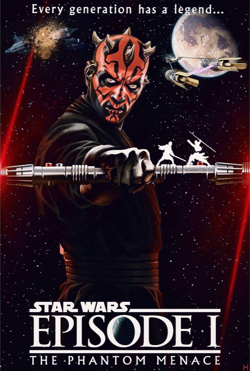 StarWarsFanGirl's tweet photo. #StarWars
#ThePhantomMenace
#SWTPM https://t.co/9r7fqSZQD6
