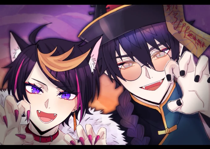 Trick or Treat!!#YaminoArt #RenZottoArt 