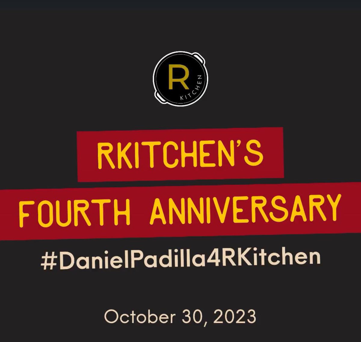 DanielRocksss's tweet photo. Welcome to RKitchen Family, Daniel Padilla! 🤘@imdanielpadilla 

Watch and tweet with us. Our OFFICIAL HASHTAG AND TAGLINE:

RKITCHEN WELCOMES DJP
#DanielPadilla4RKitchen https://t.co/tICxAIiINN
