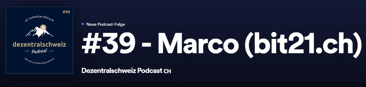 bit21_ch's tweet photo. Vielen Dank für die Möglichkeit in Deinem Podcast🇨🇭dabei sein zu dürfen🙏
@Nicolas_B58 

https://t.co/JZ0NyYj3EP

https://t.co/nC6i5Q99M8 https://t.co/cEW8tAkLvW