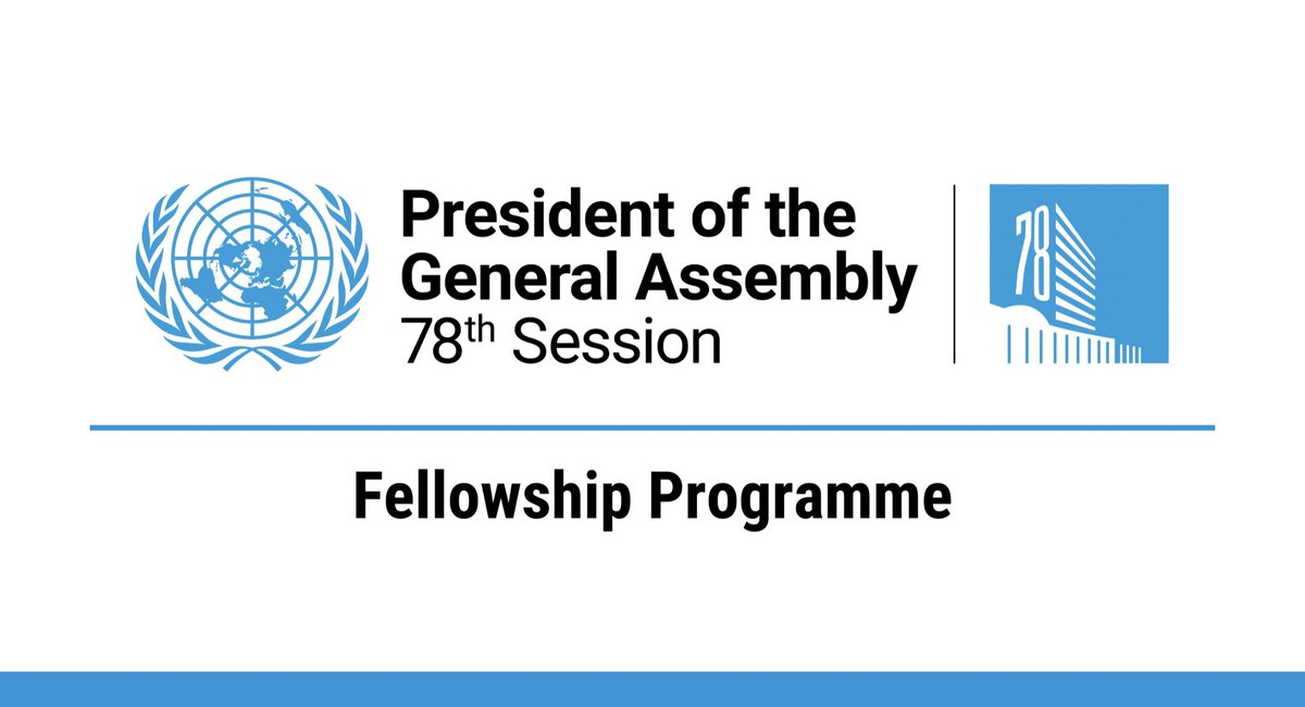 Are you a young diplomat or civil servant from a developing country who is ambitious to help enhance meaningful youth engagement in multilateralism? Don't miss this opportunity to apply for the next cohort of the @PGAYouthFellows .. 👉 bitly.ws/YTSd @UN_PGA