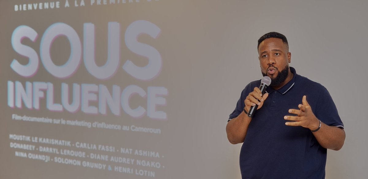 chedjoukm's tweet photo. 🎥✨ Un immense MERCI à chacun d'entre vous qui a fait le déplacement mercredi dernier, le 25 octobre, à Douala pour visionner notre film documentaire #SousInfluence.
Les échanges, les rires, les moments de réflexion partagés… tout cela a rendu cette soirée inoubliable. 🍿🎬 https://t.co/5qqKAq6ZXQ