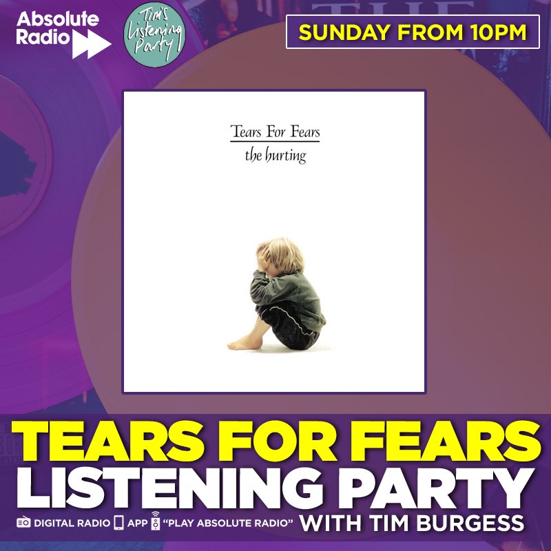 Our @tearsforfears @LlSTENlNG_PARTY is now available as a podcast. Join me, Roland and Curt for a track by track guided tour of The Hurting… podfollow.com/tims-listening…