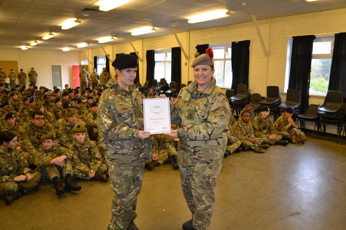 CF National iDEA Advisor (@cfideaadvisor) on Twitter photo Huge congratulations to cadet Kirsten Blackman on recently completing Bronze <a href="/idea_award/">iDEA</a> and writing about how much she enjoyed it. I am delighted to report she has also now achieved her Silver award!  #armycadetsuk #DigitalSkills #WinningiDEA #InspireToAchieve #GoingFurther Huge congratulations to cadet Kirsten Blackman on recently completing Bronze <a href="/idea_award/">iDEA</a> and writing about how much she enjoyed it. I am delighted to report she has also now achieved her Silver award!  #armycadetsuk #DigitalSkills #WinningiDEA #InspireToAchieve #GoingFurther