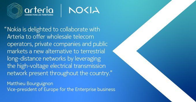 “We are delighted to collaborate with <a href="/ArteriaTelecom/">Arteria</a> to provide a new alternative to terrestrial long-distance #networks by leveraging the high-voltage #electricity transmission network throughout the country. buff.ly/40gakrk