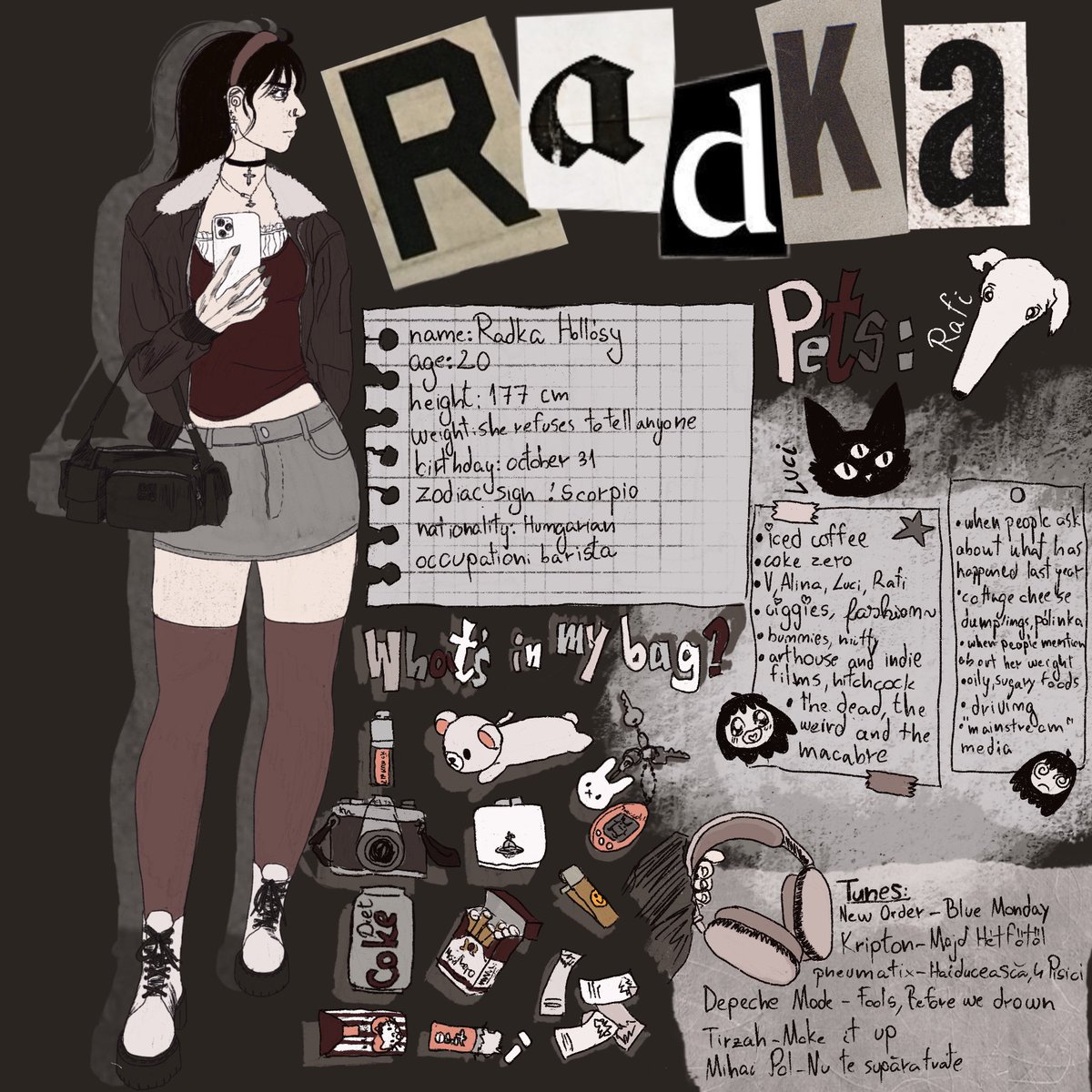 artiikan's tweet image. Meet RADKA herself! Also, guess who’s bday is tomorrow! 

#webtoonrecommendation #webtooncanvascreator #webtooncanvas #moodboard #characterintroduction #comissionsopen #charactersheet #oc #ocart #owncharacter #WebtoonCanvas