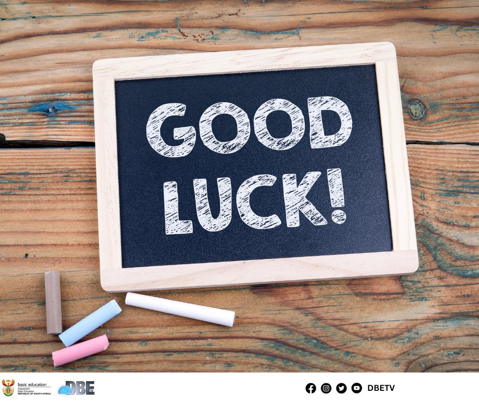 To the class of 2023, we wish you all the best with your final examinations. You've got this! #finalexams #matric2023 #classof2023