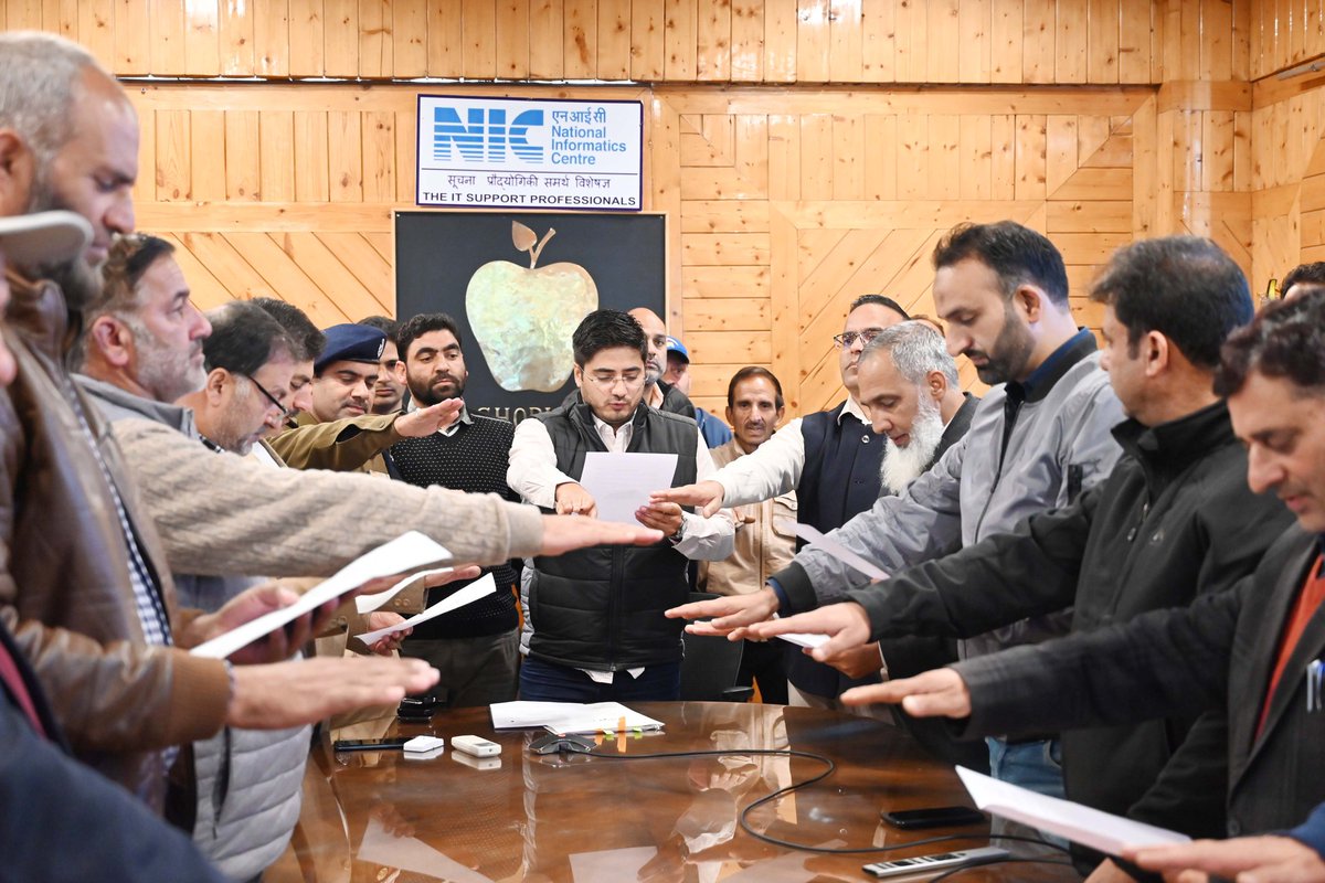 District Shopian Official tweet media