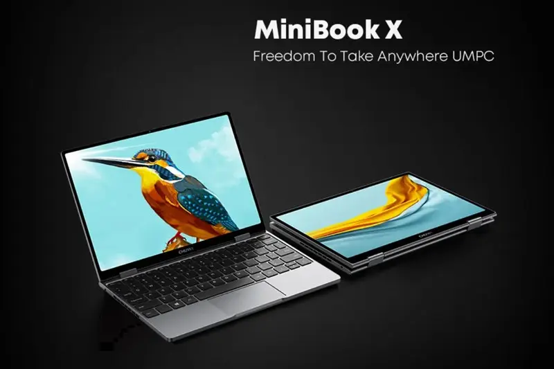B_GadgetCom's tweet photo. UMPCとノートPCのぎりぎりのサイズ感が良さげ-10.51インチWin11機「CHUWI MiniBooK X」発売中 - Intel N100搭載で安く899gの絶妙な軽さとタブレットモードになる使い勝手の良さが魅力 #minibookx #chuwi 
https://t.co/lESWq2JvfT https://t.co/TcbFvYDRi9