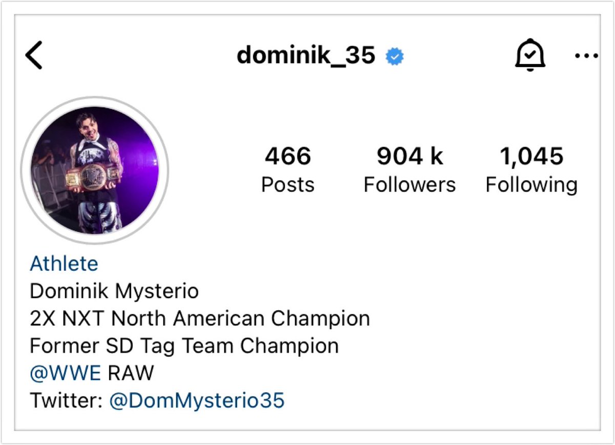 DomMysterioFans's tweet photo. ▫️INSTAGRAM▫️

NEW PFP

THE GOAT WITH HIS BABY 🥹🖤 https://t.co/L6oytF9SkU