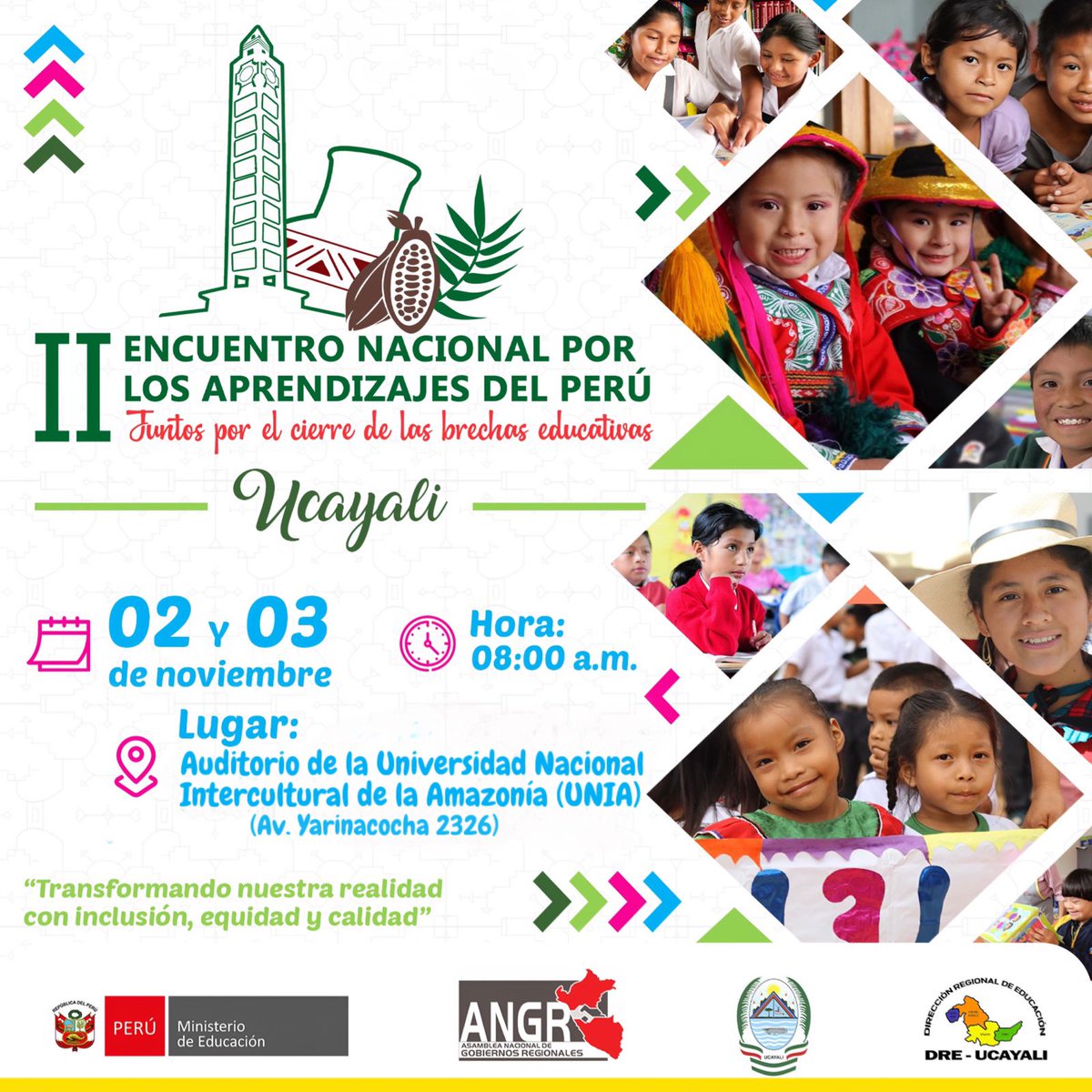 "II ENCUENTRO NACIONAL POR LOS APRENDISAJES DEL PERÚ"