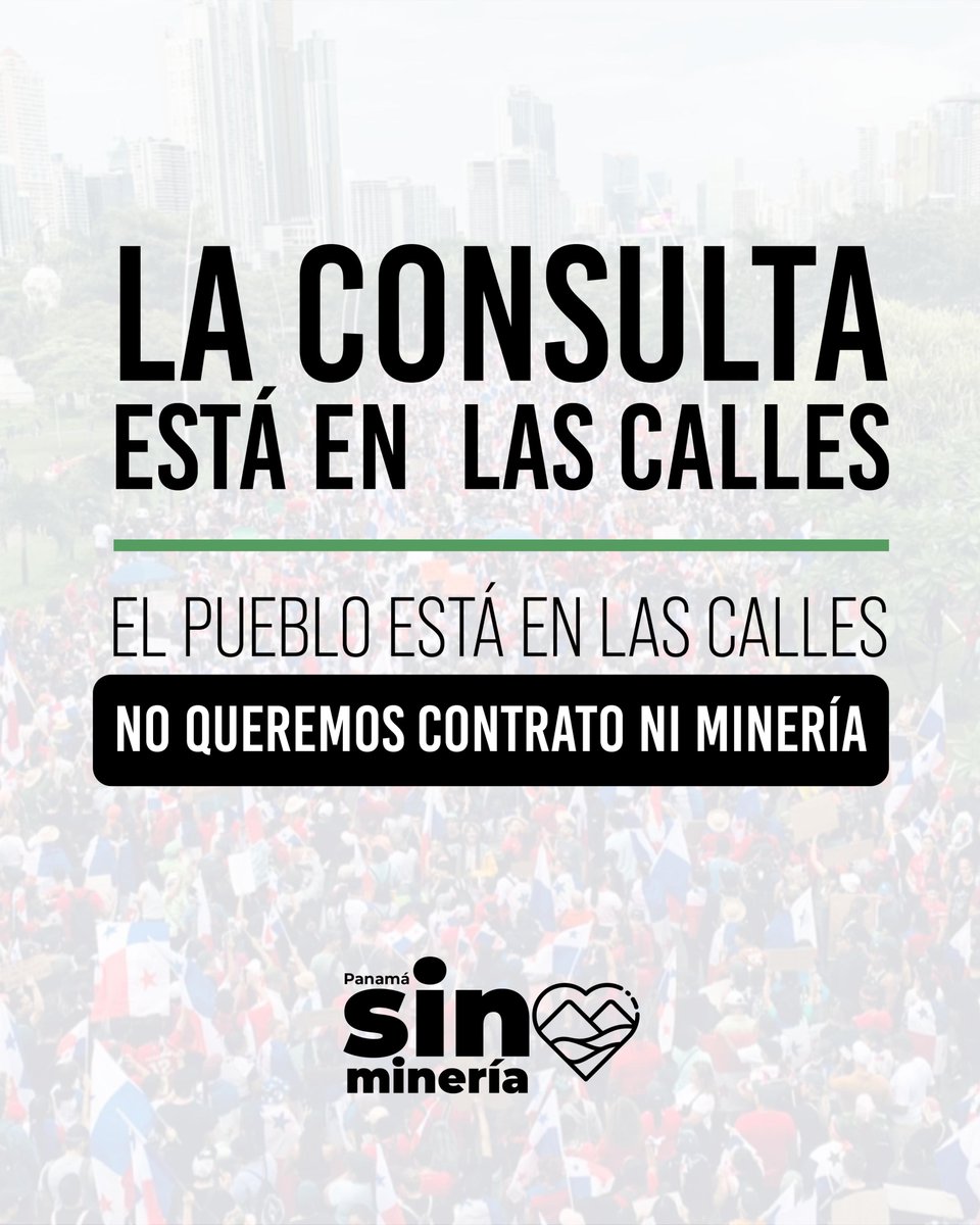 1. Una "consulta popular" NO es de obligatorio cumplimiento, un referéndum SÍ (Nito dijo consulta).

2. Una ley no puede prohibir ir la minería metálica porque es una actividad permitida por la Constitución. Una ley SOLO puede establecer una MORATORIA.

#MORATORIAMINERAYA