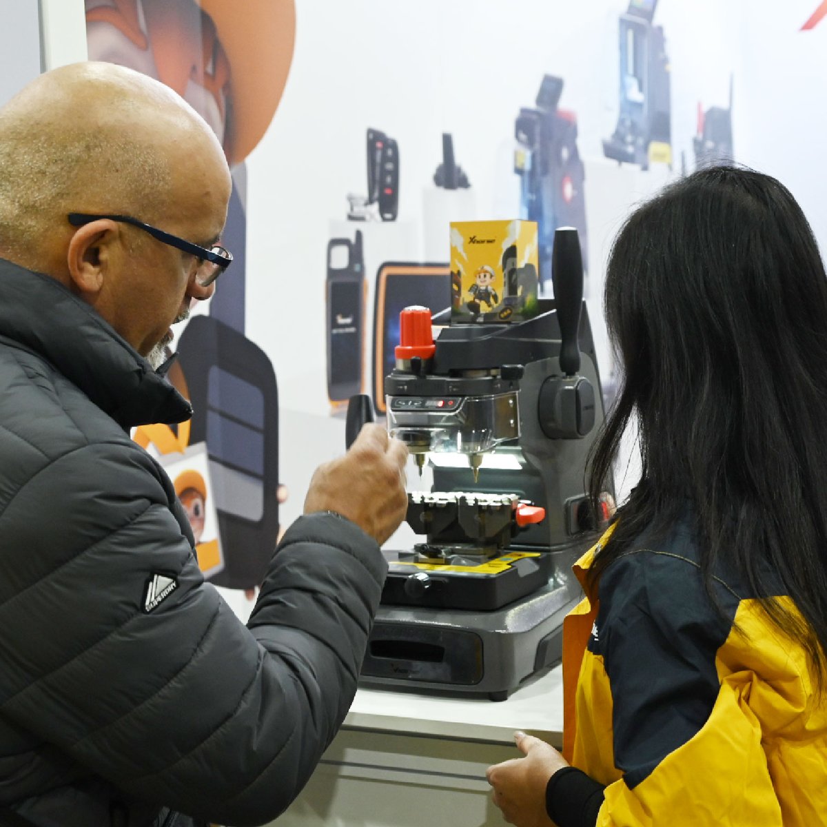 XhorseGlobal's tweet photo. 📣The exhibition #MLA2023 ended successfully. Thank you all for your enthusiasm and support. Did you find the device you were looking for at the booth? 🤩
#xhorse #locksmith #autolocksmith #locksmithing #keycutting #keycuttingmachine #keyduplicator #keymachine #automotiveindustry https://t.co/wXxt672PXr